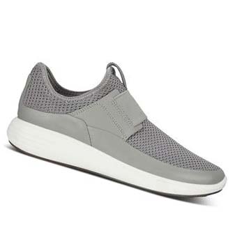 Women's Ecco Soft 7 Runner Slip-on Casual Shoes Grey | SG 75HAP